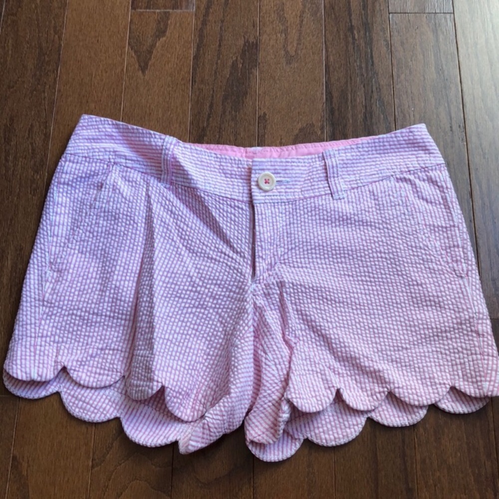 Lilly Pulitzer Seersucker Buttercup Short